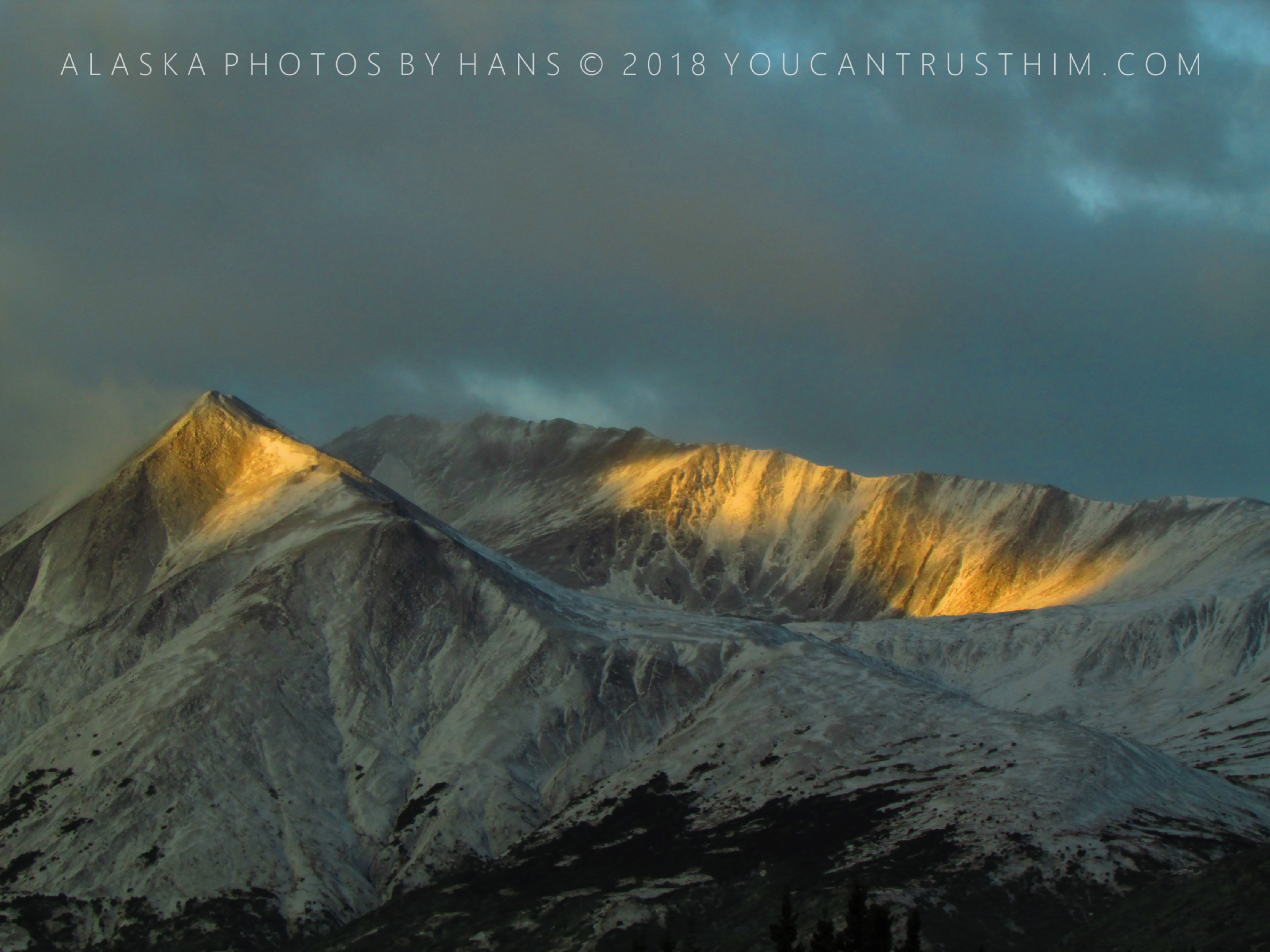 Light on the Summit-Alaska Range