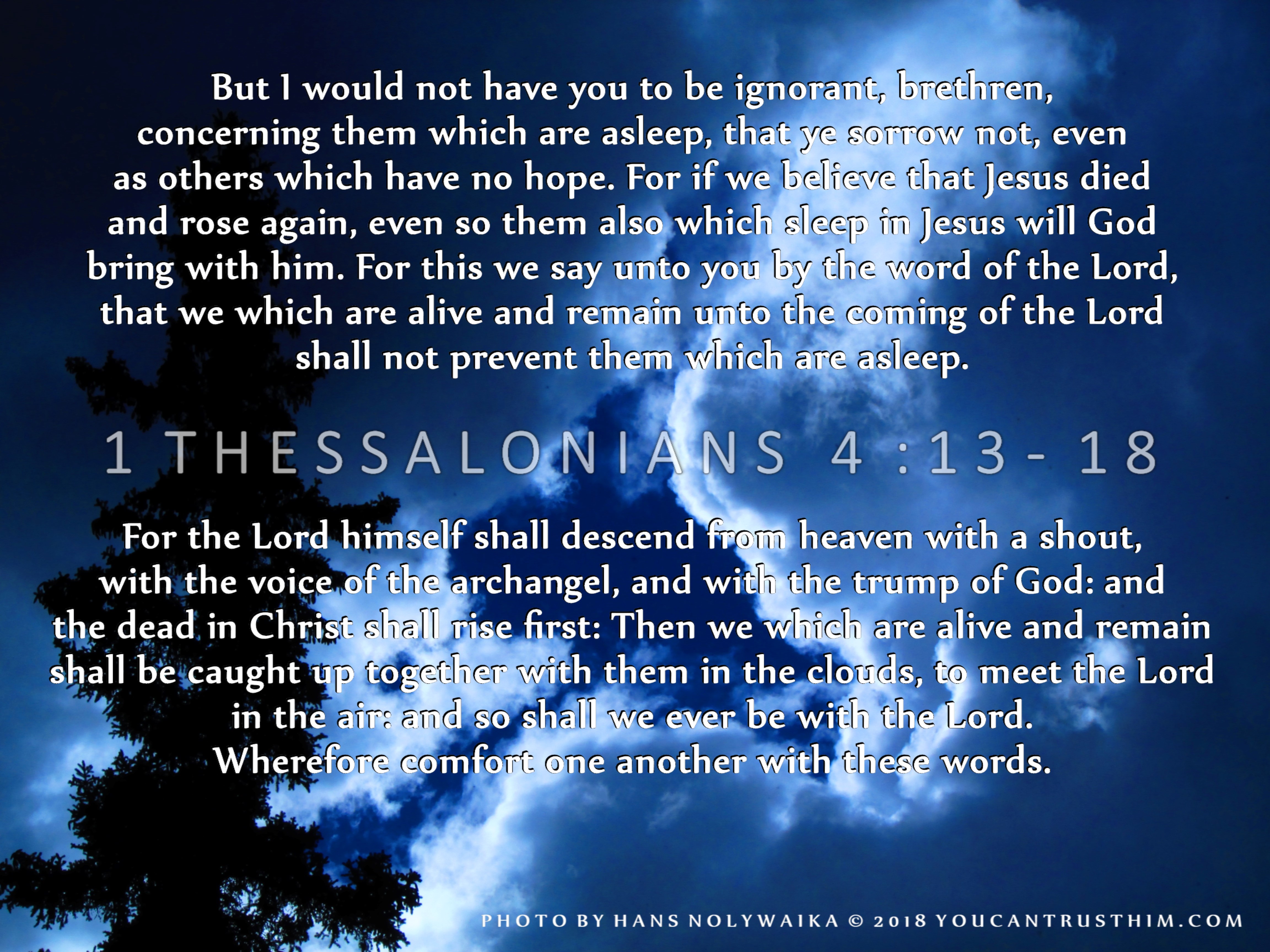 1 Thessalonians 4:13-18
