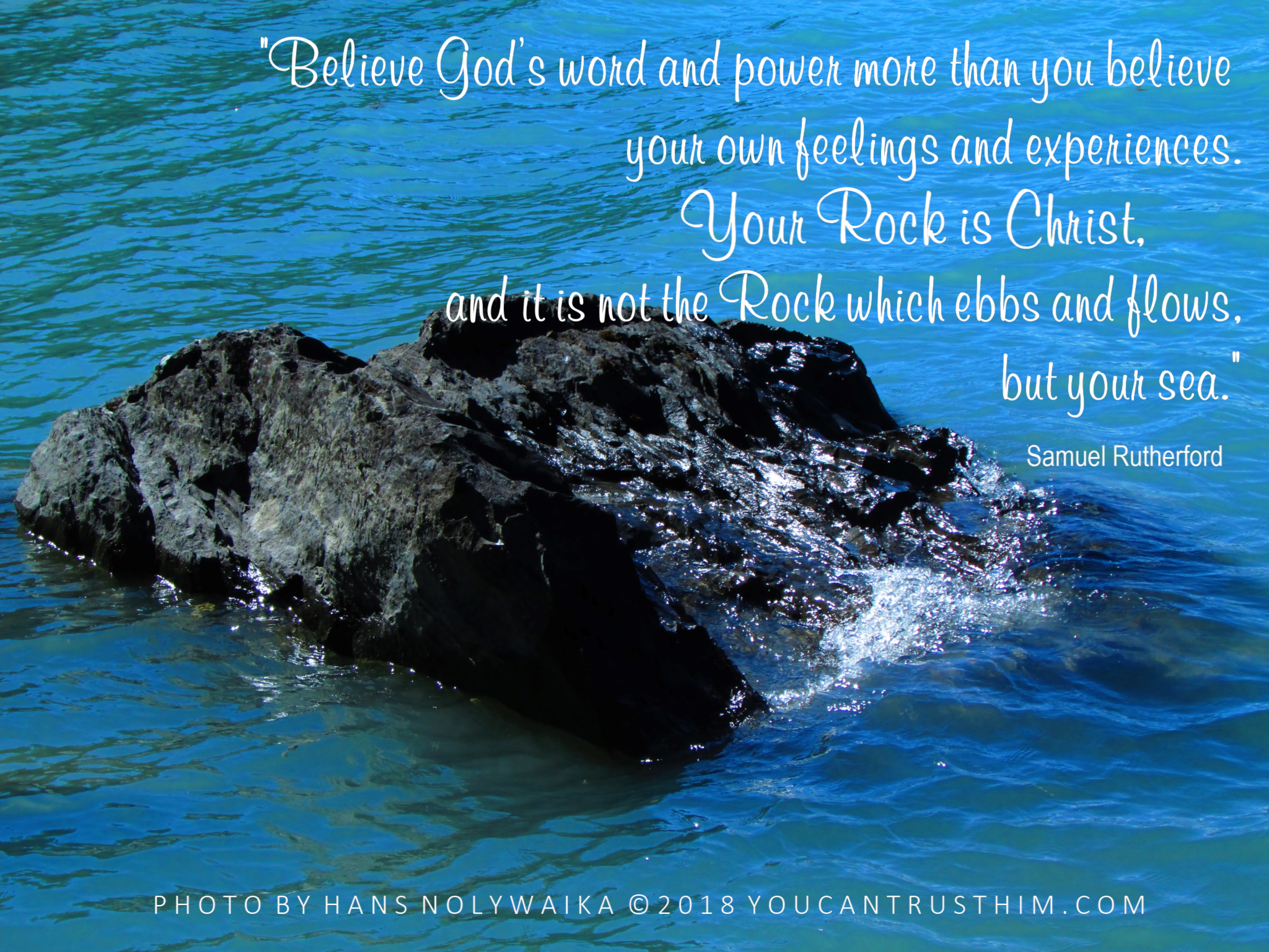 Your Rock is Christ - Samuel Rutherford