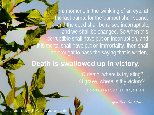 1 Corinthians 15:52,54-55