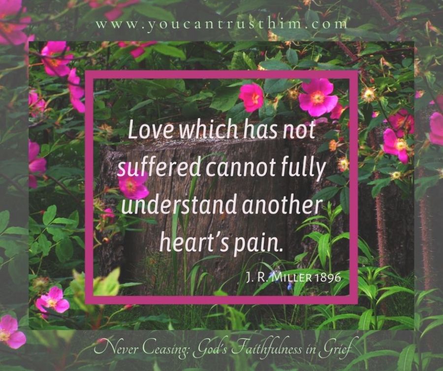 The Rose Bush love-which-has-not-suffered-cannot-fully-understand-another-hearts-pain. J. R. Miller